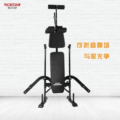生产销售举重床卧推架多功能综合训练器批发家用健身器材  1台起批图5