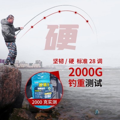 喜钓郎台钓竿黑坑竞技28调高碳综合竿超轻鱼竿大物竿威海厂家批发  2支起批图4