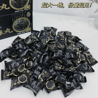 新疆切糕王子黑芝麻丸428克礼盒装黑芝麻桑葚丸营养零食小吃 2件起批图4