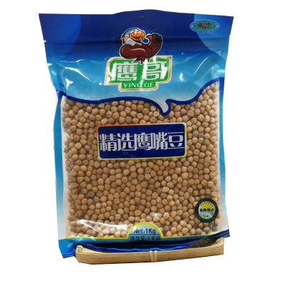 鹰哥牌精选生鹰嘴豆1000克装新疆木垒地种植包邮打豆浆五谷杂粮 5件起批图4