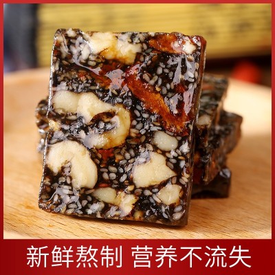 阿胶固元糕即食500g鳯胶堂新包装山东枸杞核桃阿胶糕厂家批发2盒qp图2