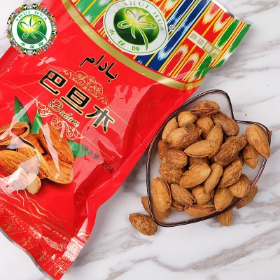 新疆特产干果超薄纸皮巴旦木奶香焗盐杏仁500g生料产地散装批发 2斤起批图2