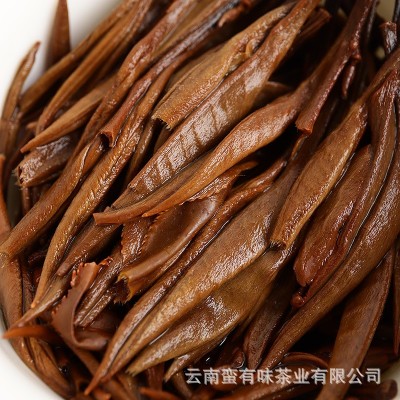 批发 云南滇红茶 2023凤庆大金针（1号）蜜香金针茶 500 克 散茶2斤起批图4