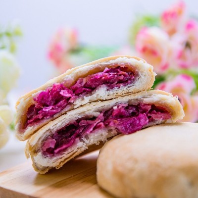 40g玫瑰鲜花冻饼_传统糕点1000件起批图2
