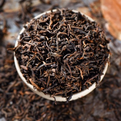 云南普洱茶批发散装 宫廷普洱 陈年老熟茶 七子茶饼散装包邮2斤起批图3