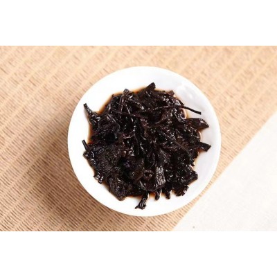 厂家批发茶叶 班章古树云南普洱熟茶饼勐海七子饼5-10年 2包起批图4