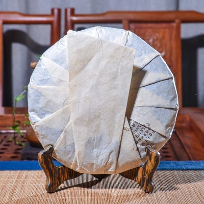 云南茶叶 普洱茶熟茶饼茶老普洱熟茶饼357g 普洱饼茶厂家直接发货 2饼起批图4