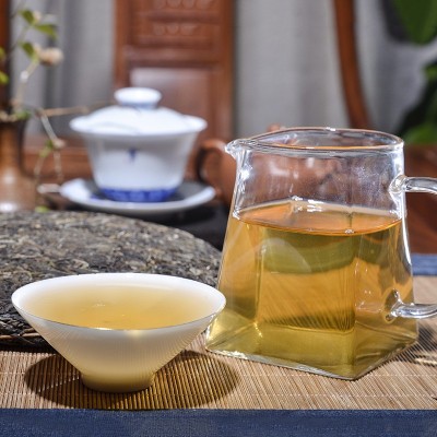 普洱茶生茶饼茶 越陈越香七子饼普洱生茶饼357g 普洱生茶 茶饼 2饼起批图5