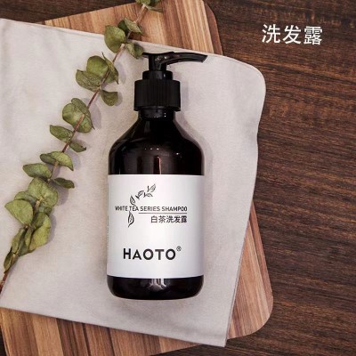 白茶香洗发液沐浴露300ml宾馆酒店民宿家用旅行spa会所洗浴护批发  2瓶起批图2
