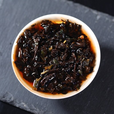 批发勐海普洱熟茶陈香糯香小圆饼熟饼迷你小沱茶熟普500g散装茶叶2件起批图4
