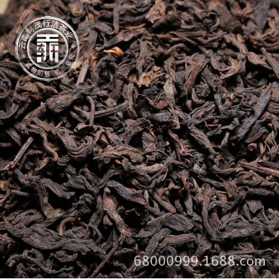 批发云南普洱茶勐海三级熟茶2017年普洱散茶产地货源2件起批图3