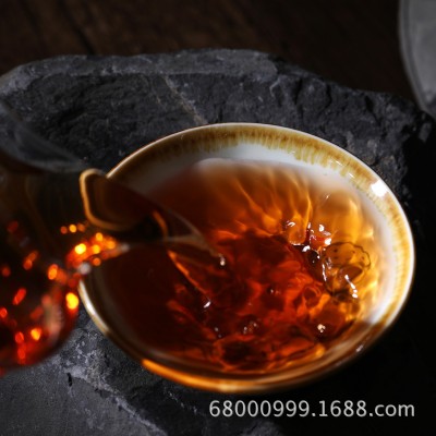 批发云南普洱茶勐海三级熟茶2017年普洱散茶产地货源2件起批图3
