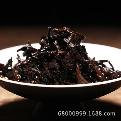 批发云南普洱茶勐海三级熟茶2017年普洱散茶产地货源2件起批图4