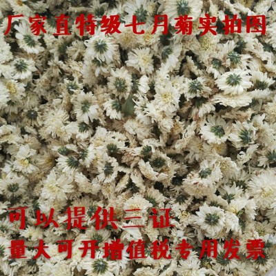 白菊花500克批发黄山贡菊散装七月菊花草茶安徽新花上市厂家直销2件起批图3