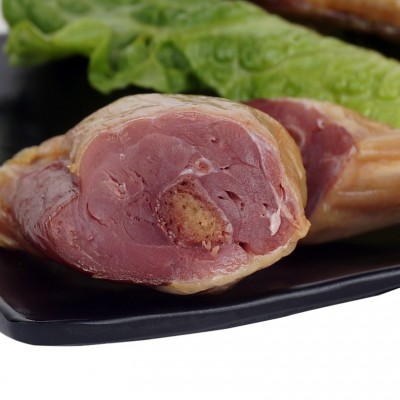 广式腊鸭腿地道腌制风干咸鸭腿农家真空广东特产咸肉腊肉鸭肉鸭肶 4份起批图4