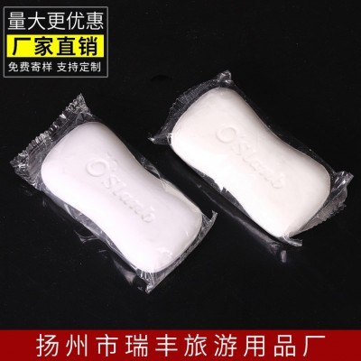 酒店一次性香皂浴场宾馆客房酒店一次性用品香皂厂家直批现货香皂  10个起批图2