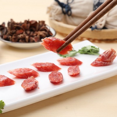 腊肠广式广味香肠广东麻辣香肠农家腊味批发特产电商团购代发2件起批图2