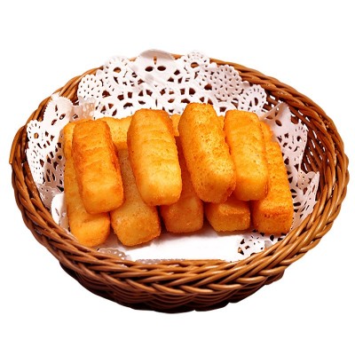 半成品甜品小吃300g12个餐饮点心早餐商用炸鲜奶脆皮炸牛奶 2袋起批图4