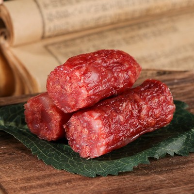 银顺腊味 500g长条粗广味腊肠香肠箱装散装批发 广式风味腊肠香肠 2袋起批图2