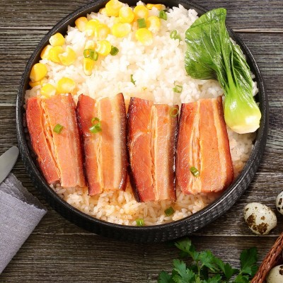美缀美重庆城口五花腊肉四川特产咸肉腊味腊肠农家自制腌肉土猪 2袋起批图3