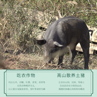 美缀美重庆城口老腊肉500g四川特产手工烟熏腊味风干腊货批发 2袋起批图4