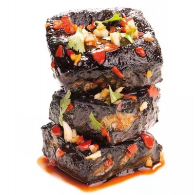 湖南特产批发邬辣妈长沙臭豆腐120g 休闲食品素食香干 干豆腐零食2件起批图2