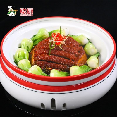 聪厨梅菜扣肉王酒店商用半成品食材批发五花肉预制菜肴速冻 快手菜2件起批图3