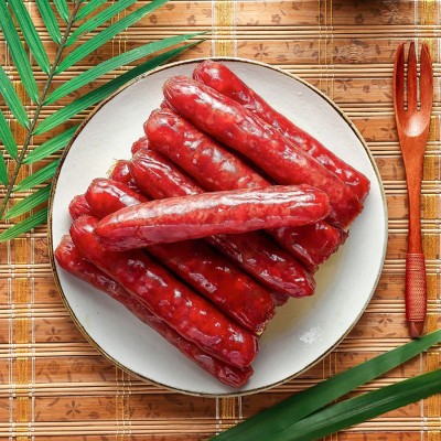 三珍斋广式腊肠180g厂家直销广味猪肉肠真空包装卤味熟食香肠批发 2袋起批图5