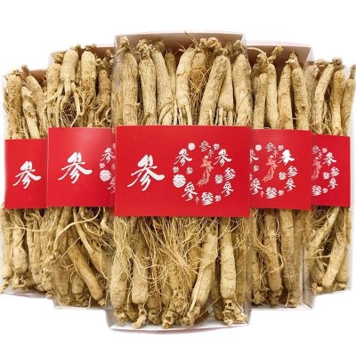 长白山干人参500g人参 原皮白参7年大支生晒参产地直发地摊人参2斤起批图2