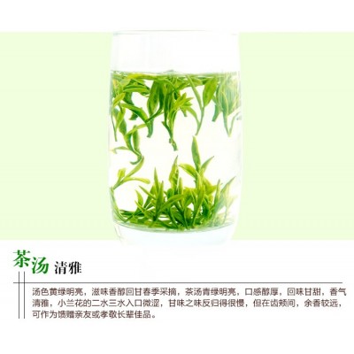 舒城小兰花2023新茶茶叶绿茶明前特一级安徽春茶散装250g2件起批图3