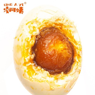 凌阿姨广西北部湾特产烤海鸭蛋流油咸鸭蛋厂家批发10枚装 2盒起批图3