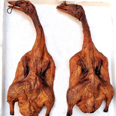 湖南农家烟熏手撕腊板鸭整只烟熏腊鸭子熏鸭肉特产腊味 厂家批发 2份起批图5