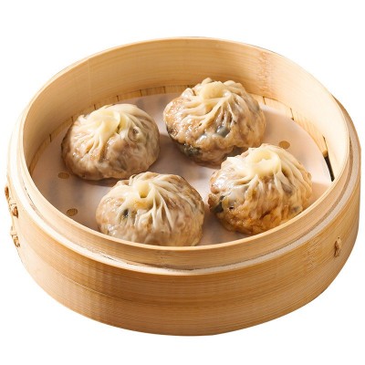 纸皮烧麦蛋黄梅干菜梅菜芝士糯米鲜肉烧卖微波速冻冷冻早餐速食 3盒起批图4