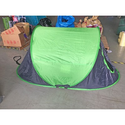 厂家直供户外速开手抛帐篷 双人自动船形帐篷 少蚊虫沙滩帐篷  2顶起批图3