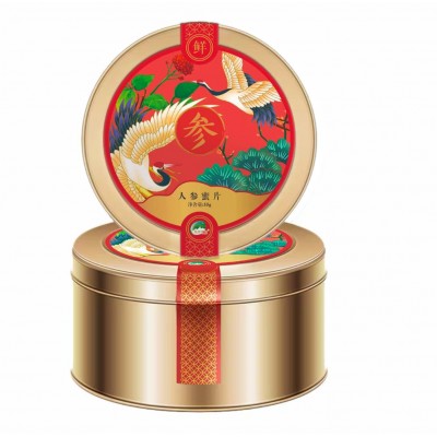 人参蜜片 鲜参蜜片礼盒55gg开袋即食会销产品厂家批发招代理 2盒起批图4