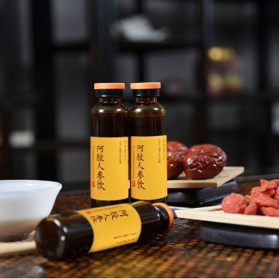 东阿御膳堂阿胶饮品瓶装24支阿胶人参饮品480ml厂家批发加工生产 2盒起批图3
