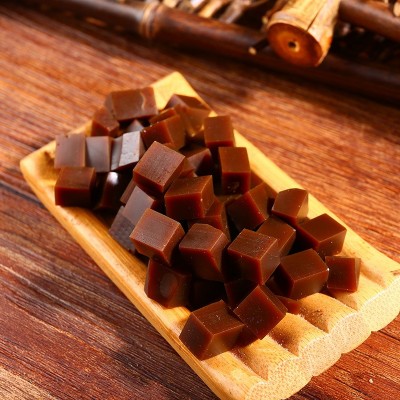 批发东阿原产驴皮阿胶丁阿胶糕原材料阿胶块边角料阿胶散丁阿胶 2斤起批图2