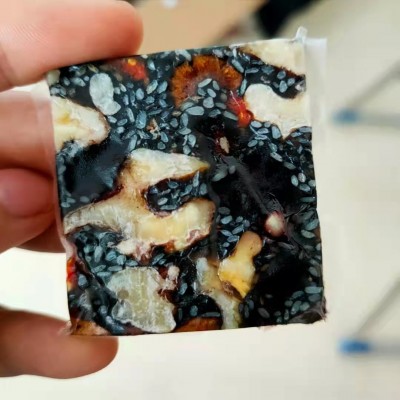 批发东阿原产驴皮阿胶丁阿胶糕原材料阿胶块边角料阿胶散丁阿胶 2斤起批图5