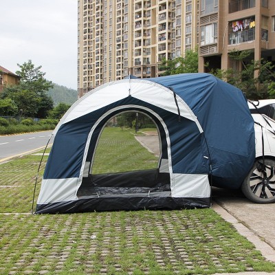 户外帐篷露营车尾帐双层SUV车载车顶凉棚隧道沙滩帐棚帐篷便携式  2顶起批图3