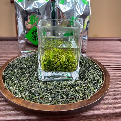 批发茶叶信阳毛尖2023新茶雨前春茶浓香耐泡炒青大叶手工绿茶500g2件起批图4