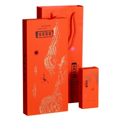 武夷山岩茶乌龙茶大红袍 泡袋礼盒装茶叶 人气直播代发礼品茶批发 2盒起批图4