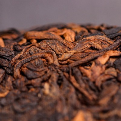 【冰岛熟茶】2017年冰岛村普洱茶熟茶批发冰岛熟茶饼甜润顺滑357g2件起批图2