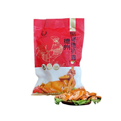 山东特产扒鸡正宗五香手撕扒鸡500g真空包装卤味零食熟食长期供应2只起批图4