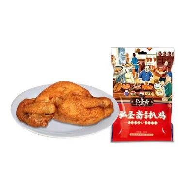厂家批发德州五香扒鸡开袋即食脱骨整只500g鸡肉零食特产2件起批图4