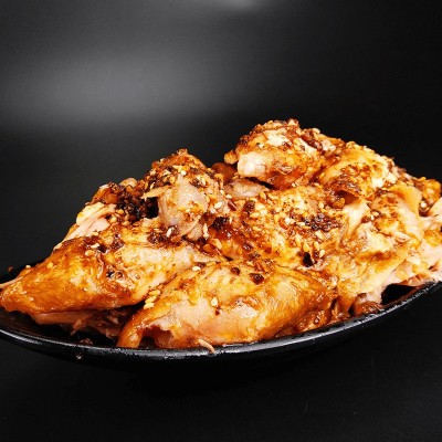 【厂家直销】凤起 正宗德州麻油鸡500g 麻辣味扒鸡麻椒鸡批发熟食2件起批图2