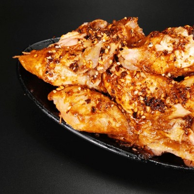 【厂家直销】凤起 正宗德州麻油鸡500g 麻辣味扒鸡麻椒鸡批发熟食2件起批图3