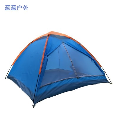 3-4人单层野营帐篷 户外用品 旅游手搭折叠帐篷露营装备防风便携  2顶起批图4
