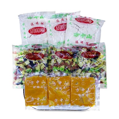 方中山胡辣汤料4口味组合 特产河南胡辣汤速食汤 2箱起批图5