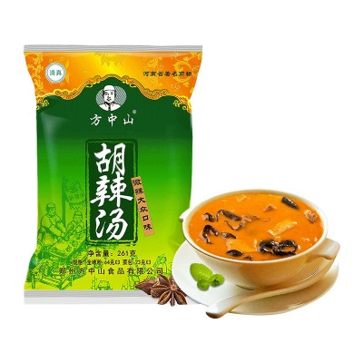 方中山胡辣汤料微辣大众味木耳海带香菇10袋装河南特产胡辣汤速食 2件起批图4