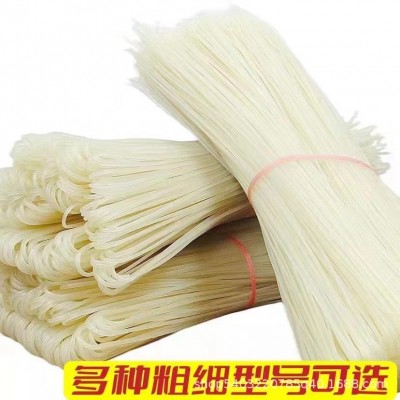 广西桂林米粉干米粉螺蛳粉干粉新疆炒米粉粗粉丝米线细30斤商用装 30斤/袋 2袋起售图2